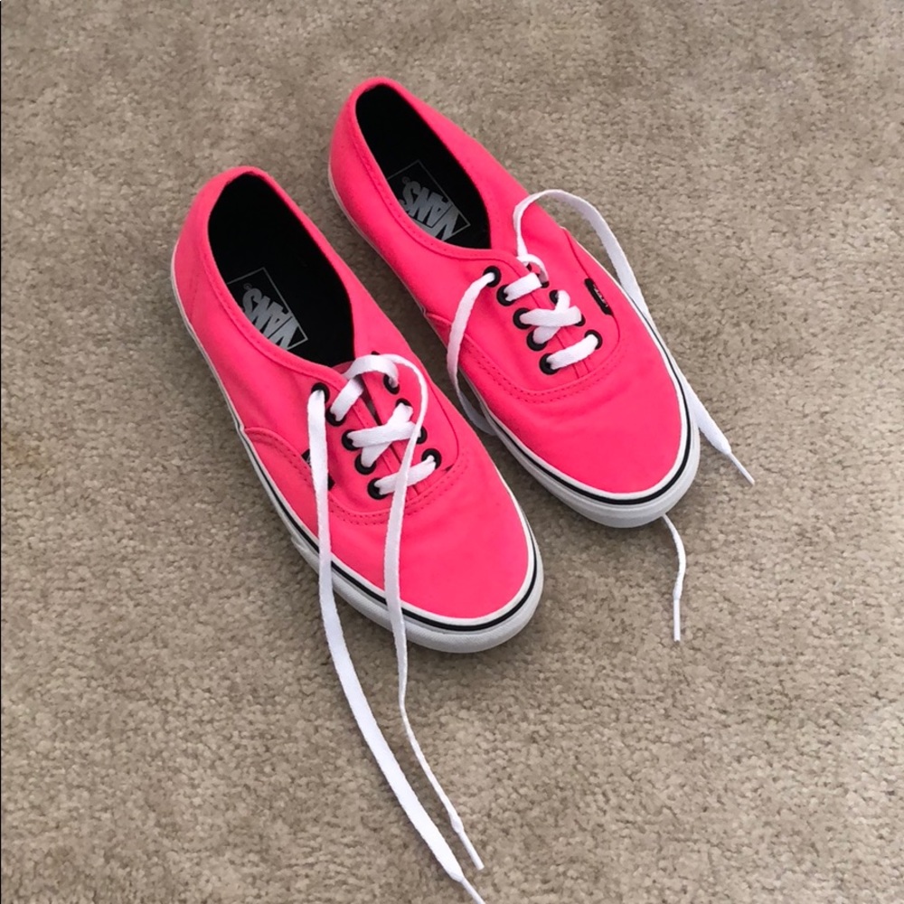 Neon Pink Vans ⚡️DISCOUNTED SHIPPING ⚡️